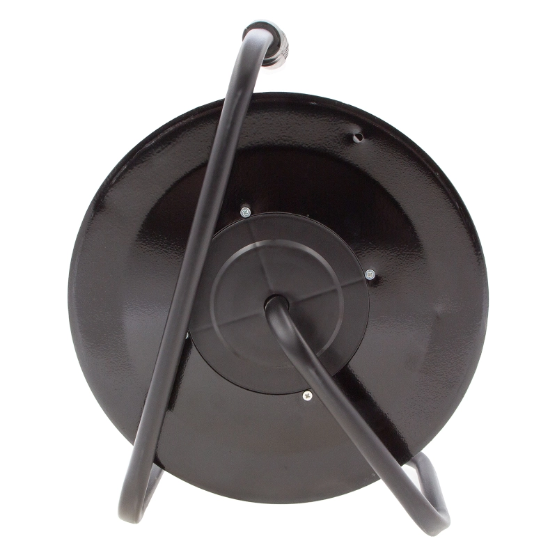 Удлинитель силовой 30 м, 16А, тип УХз16,  КГ 3 x 2.5 мм, на стальной катушке, 4 розетки Сибртех (95879)