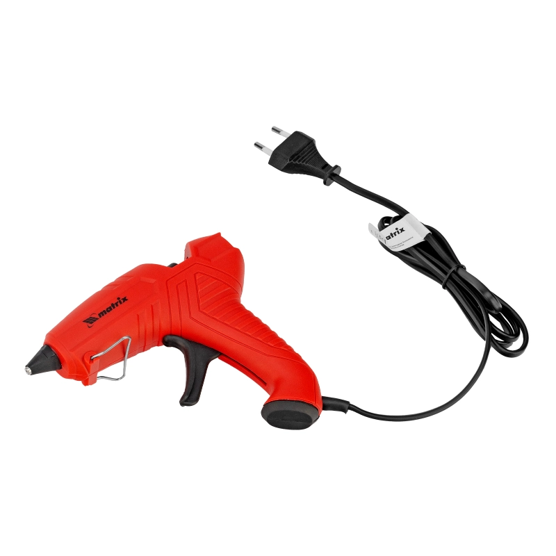 Клеевой пистолет, 11 мм, 25 (80) Вт, 16 г/мин Matrix (93004)