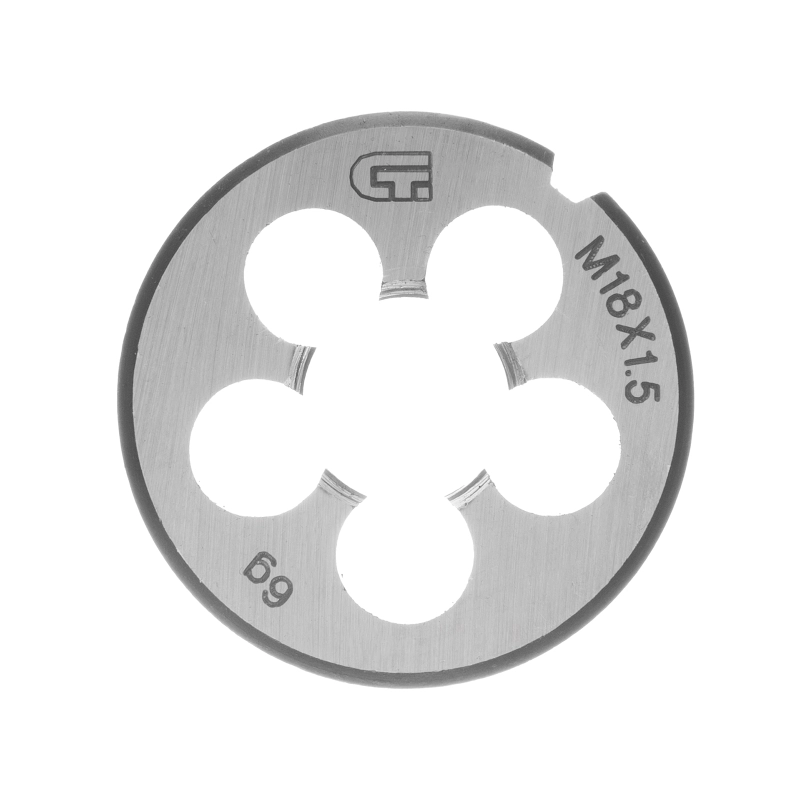 Плашка М18 х 1.5 мм Сибртех (77048)