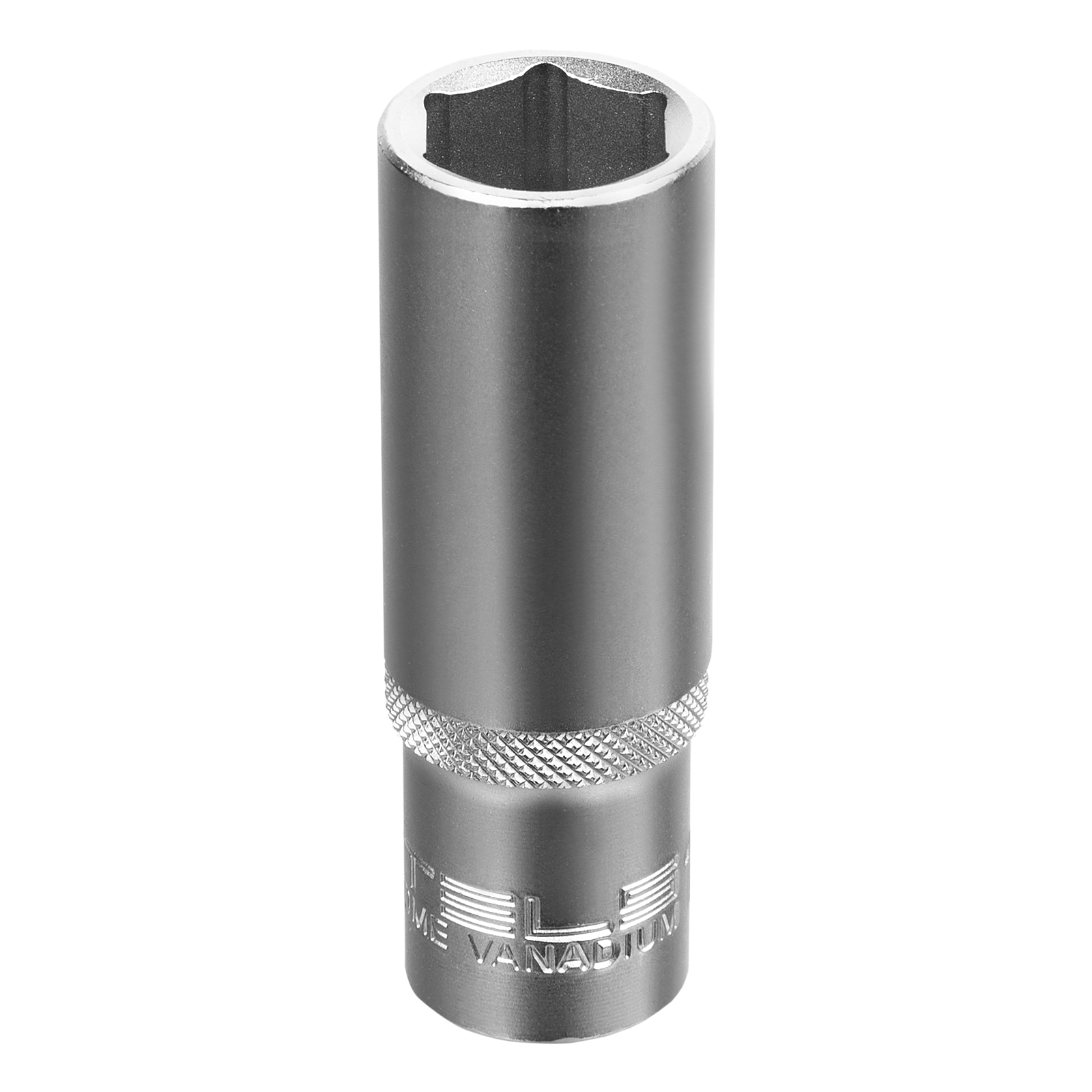 Головка торцевая удлиненная, 18 мм, шестигранная, CrV, под квадрат 1/2 Stels (13881)