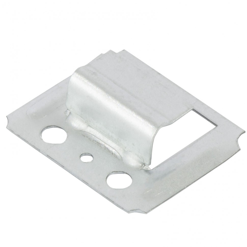 Кляймер №7, оцинкованный, без гвоздя 100 шт Сибртех (46577)