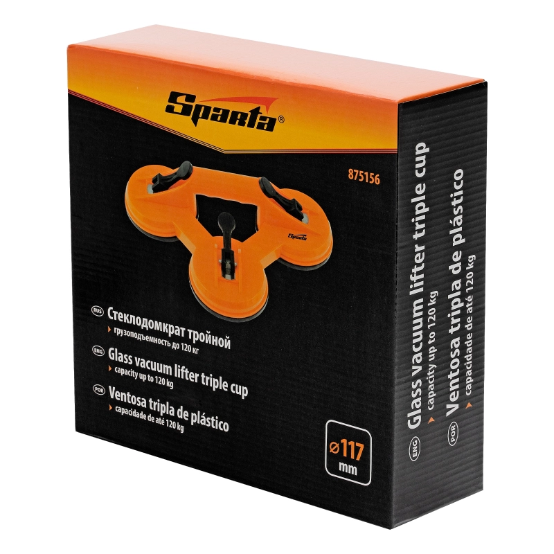 Стеклодомкрат тройной пластиковый Sparta (875156)