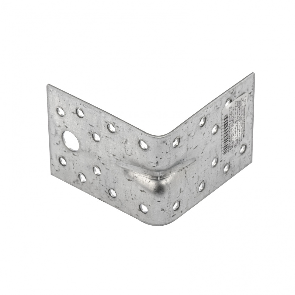 Крепежный уголок усиленный 1.7 мм, KUU 70 x 70 x 55 мм Сибртех (46410)