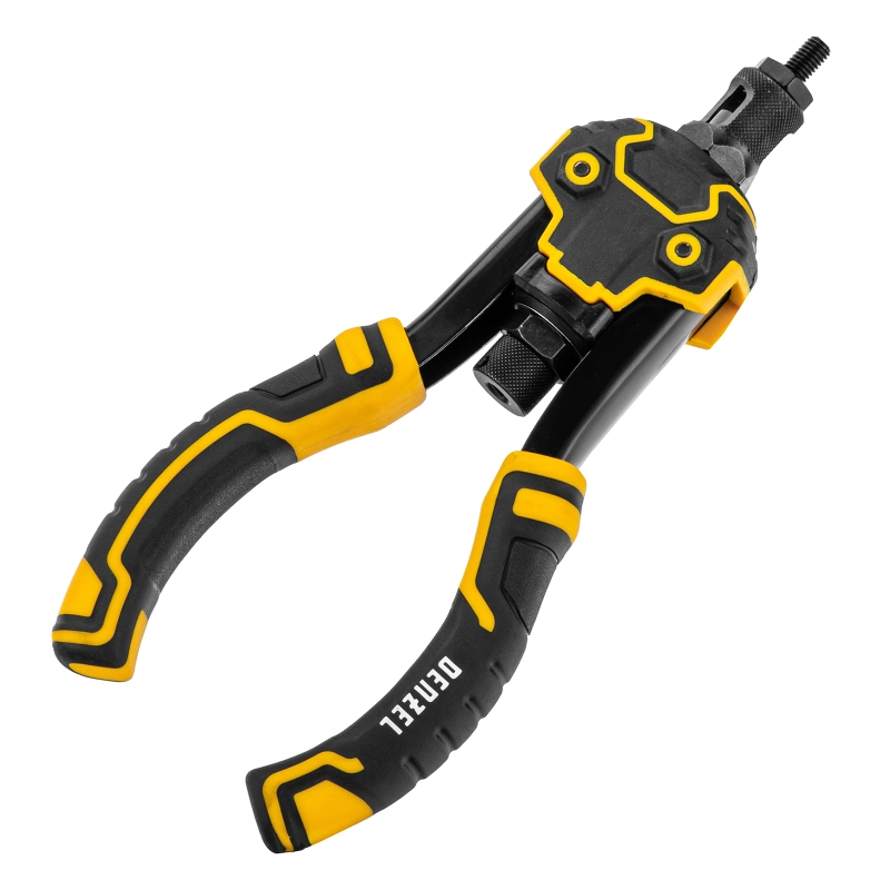 Заклепочник для резьбовых заклепок, двуручный, заклепки М3, М4, М5, М6, М8, М10, M12 Denzel (40501)