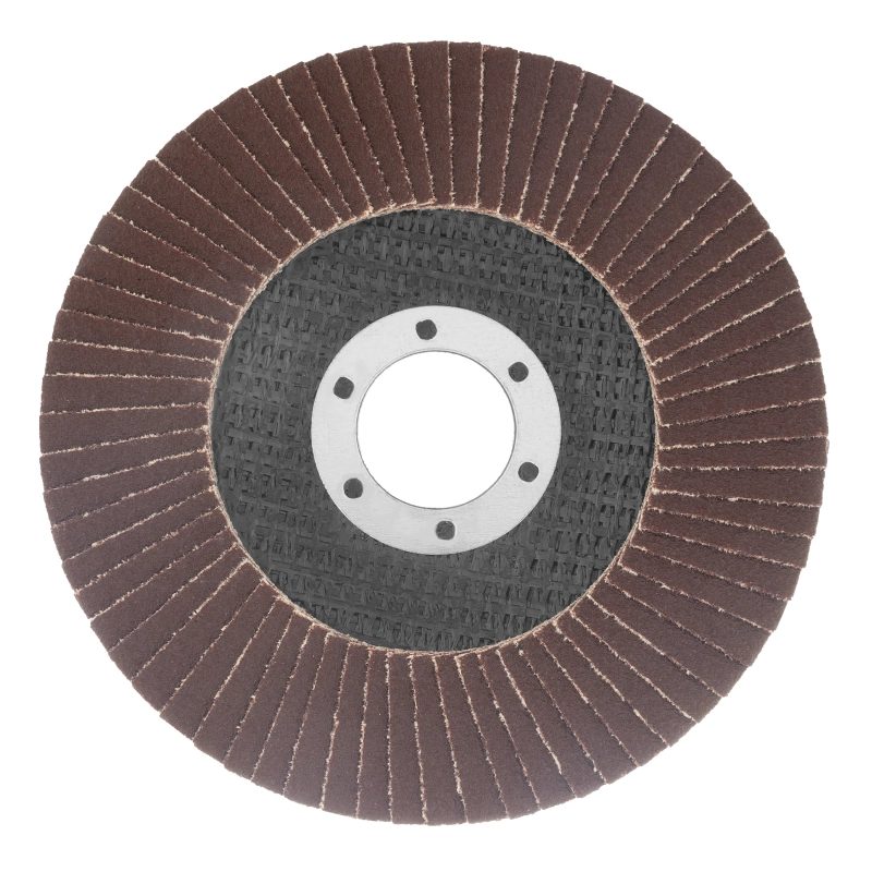 Круг лепестковый торцевой КЛТ-1, зернистость Р 80(16Н) 115 х 22.2 мм, "БАЗ" (74003)