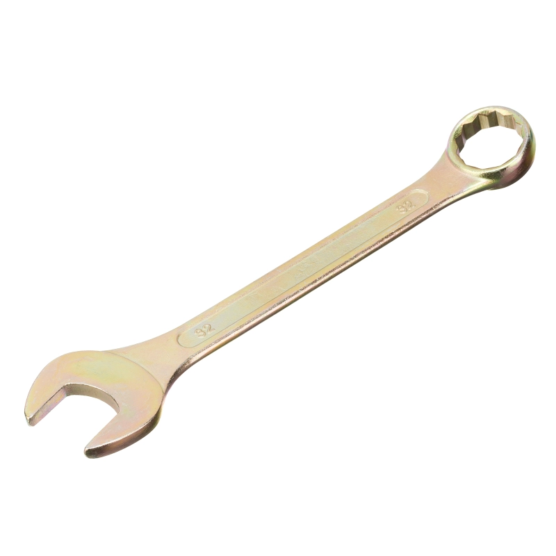 Набор ключей комбинированный 6-32 мм, 22 шт, желтый цинк Сибртех (15444)