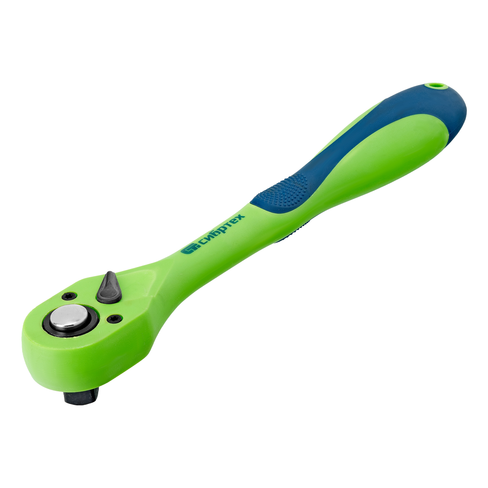 Ключ-трещотка 1/2", CrV, 72 зуба, с быстрым сбросом Сибртех (14009)