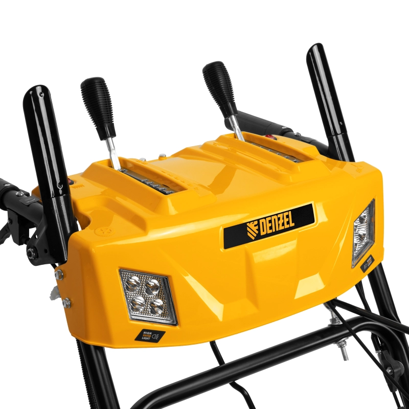 Бензиновая снегоуборочная машина SBL 711DT PRO, 420cc, гусеницы, эл.старт, блок. дифф. Denzel (97656)