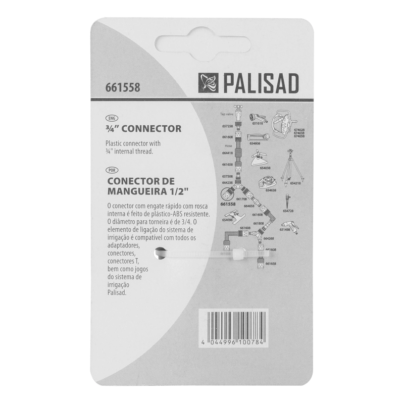 Соединитель пластмассовый быстросъемный, внутренняя резьба 3/4" Palisad (661558)