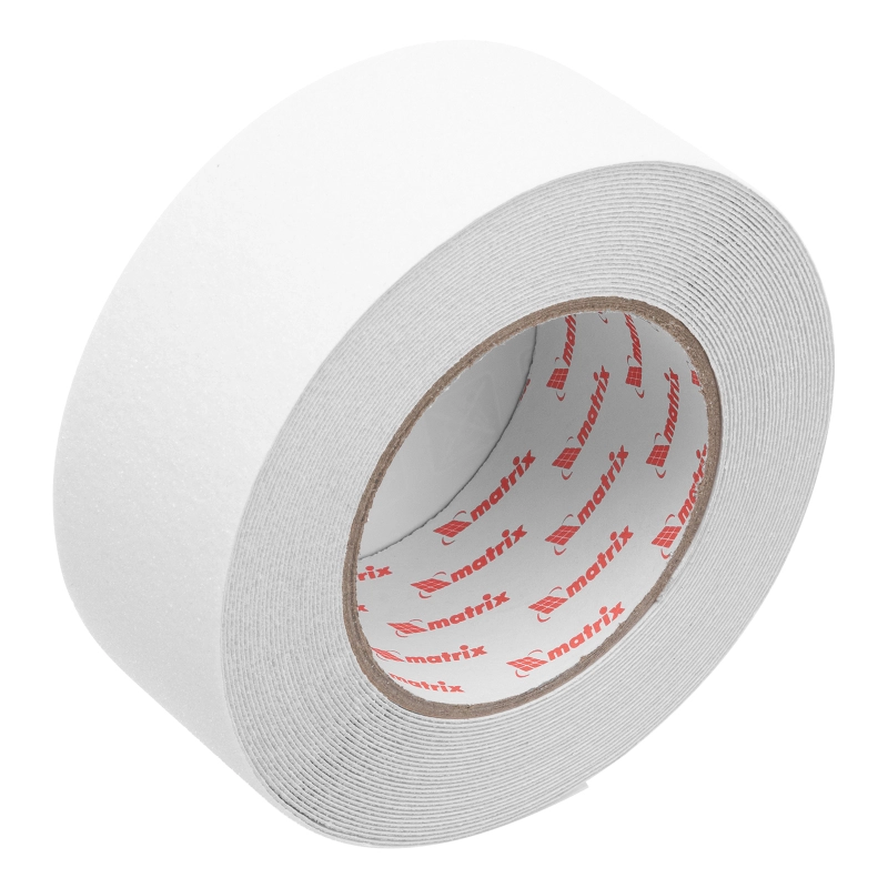 Лента клейкая противоскользящая, прозрачная 50мм x 10 м Matrix (88716)