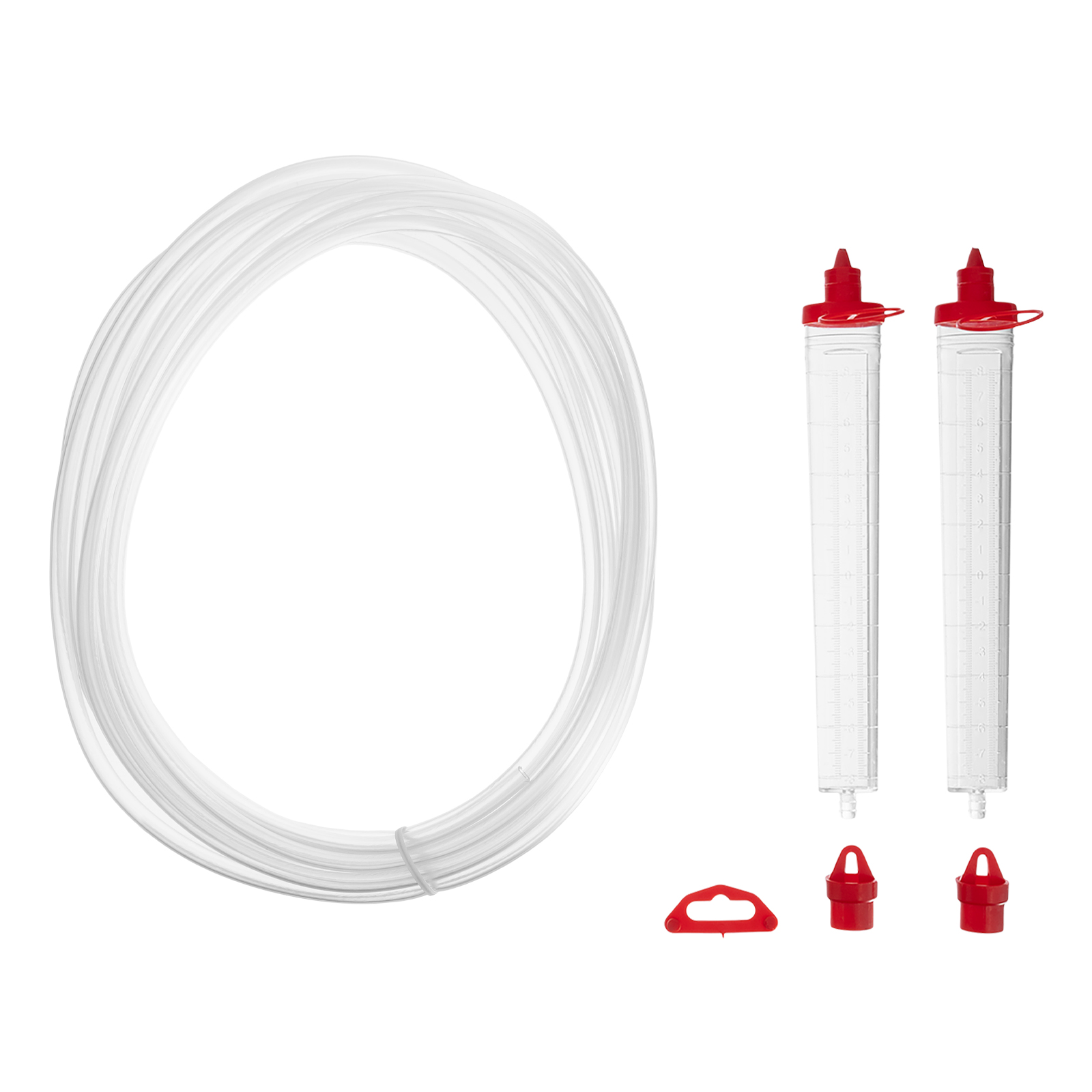 Гидроуровень,удлиненная колба, рельефная градуировка, 7м Matrix (37091)