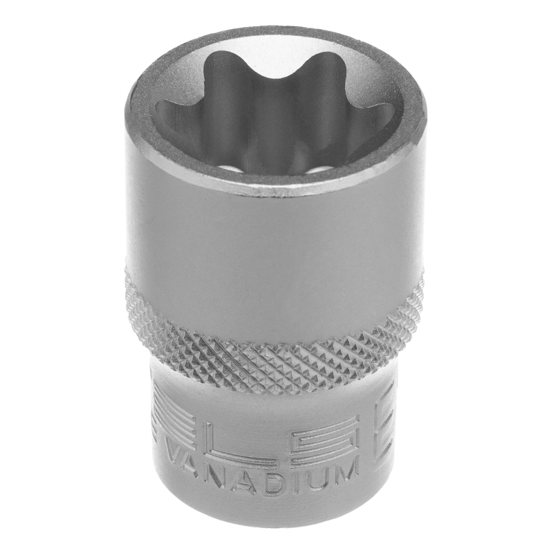 Головка торцевая 1/2, Е22, CrV Stels (13875)