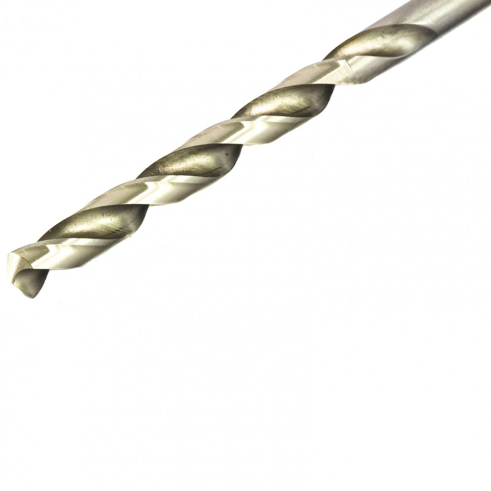 Сверло по металлу, 8.5 х 165 мм, полированное, удл, HSS, 5 шт, цилиндрический хвостовик Matrix (715085)