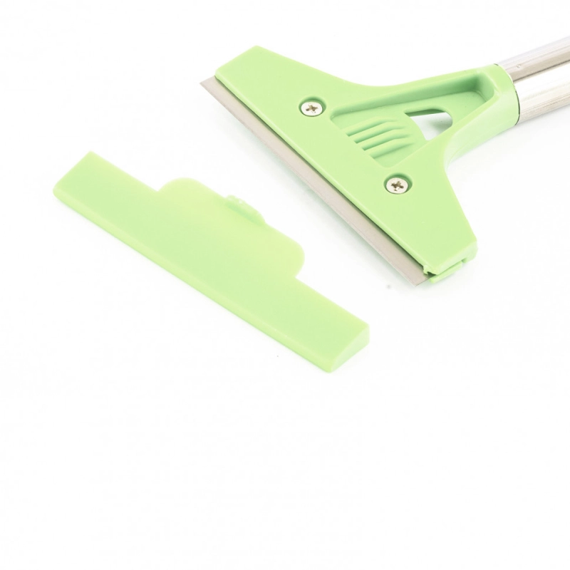 Скребок, фиксированное лезвие 100 мм, металлическая обрезиненная ручка, 500 мм Сибртех (79543)