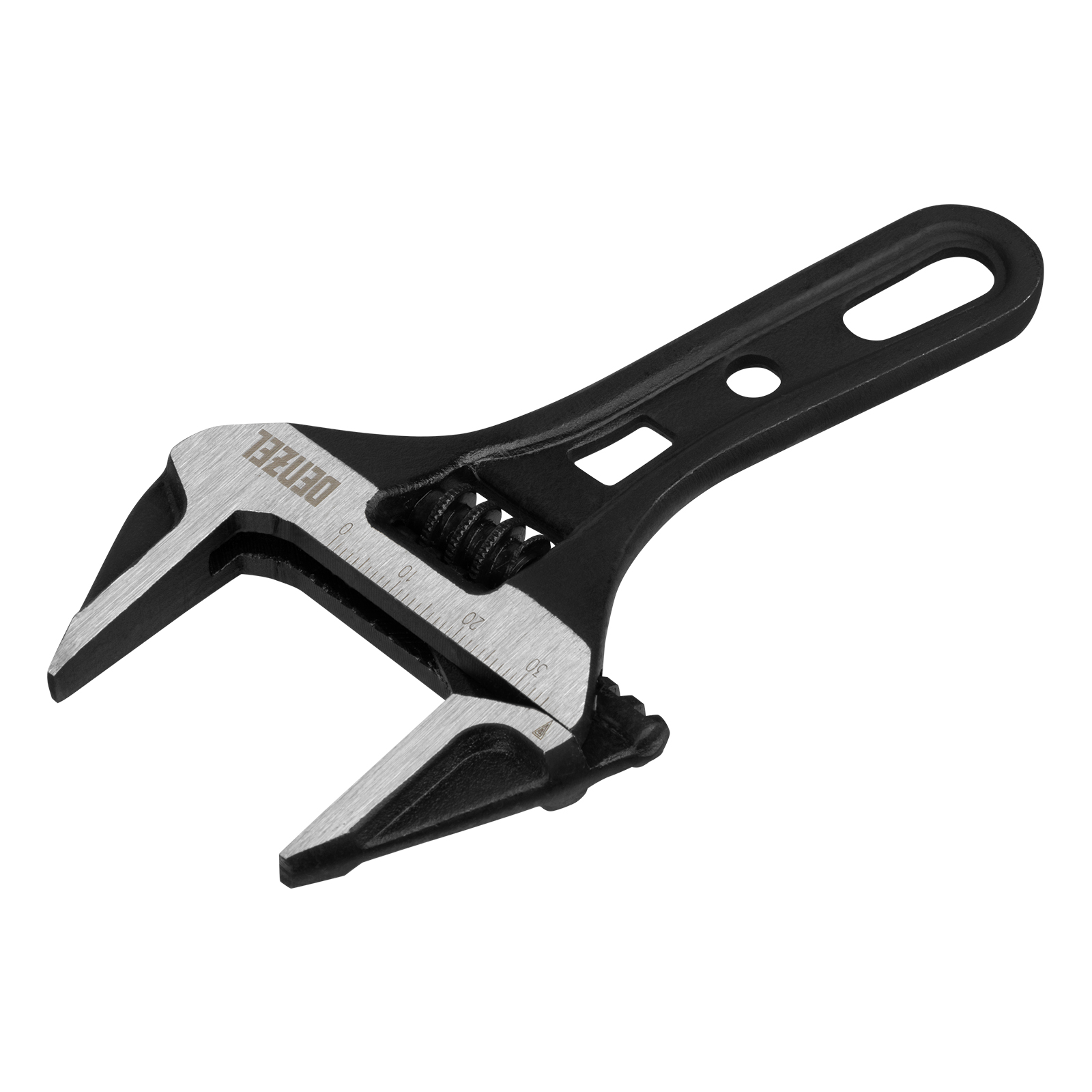 Ключ разводной 135 мм, CrV, кованый, укороченная рукоятка Denzel (15752)