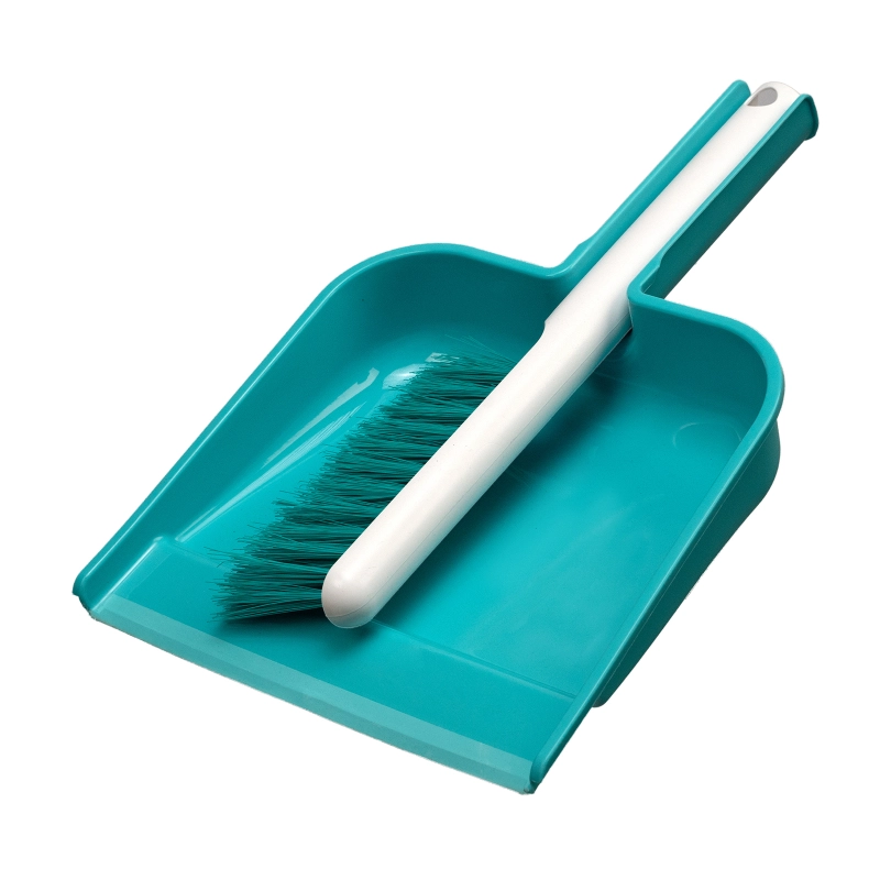 Набор совок с кромкой 300x205 мм и щетка-сметка 275 мм, микс цветов, Home Palisad (93343)