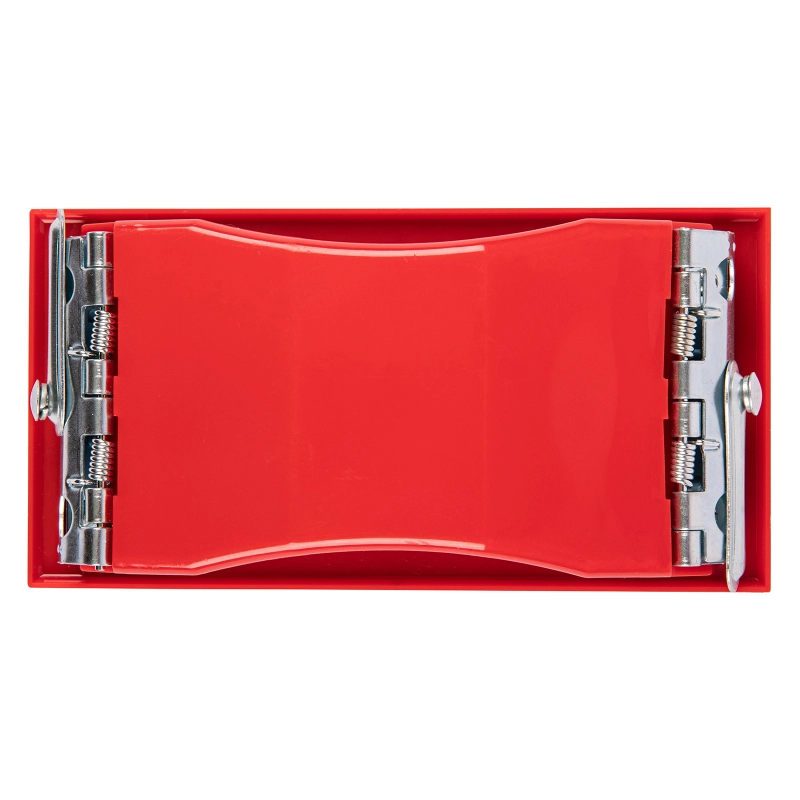 Брусок для шлифования, 160 х 85 мм, пластиковый с зажимами Matrix (75820)