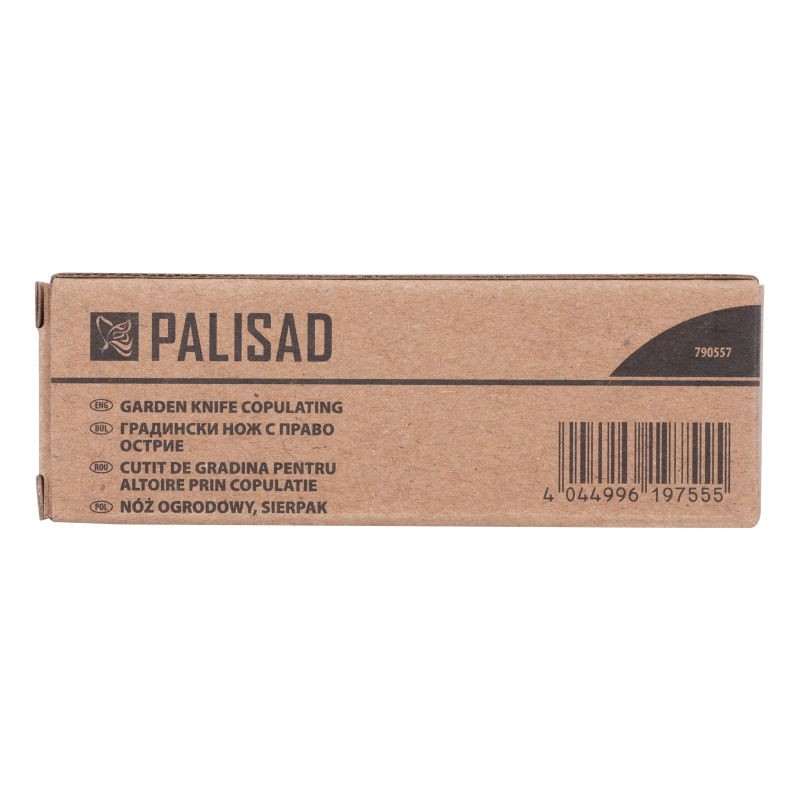 Нож садовый, 165 мм, складной, копулировочный, пластиковая рукоятка Palisad (790557)