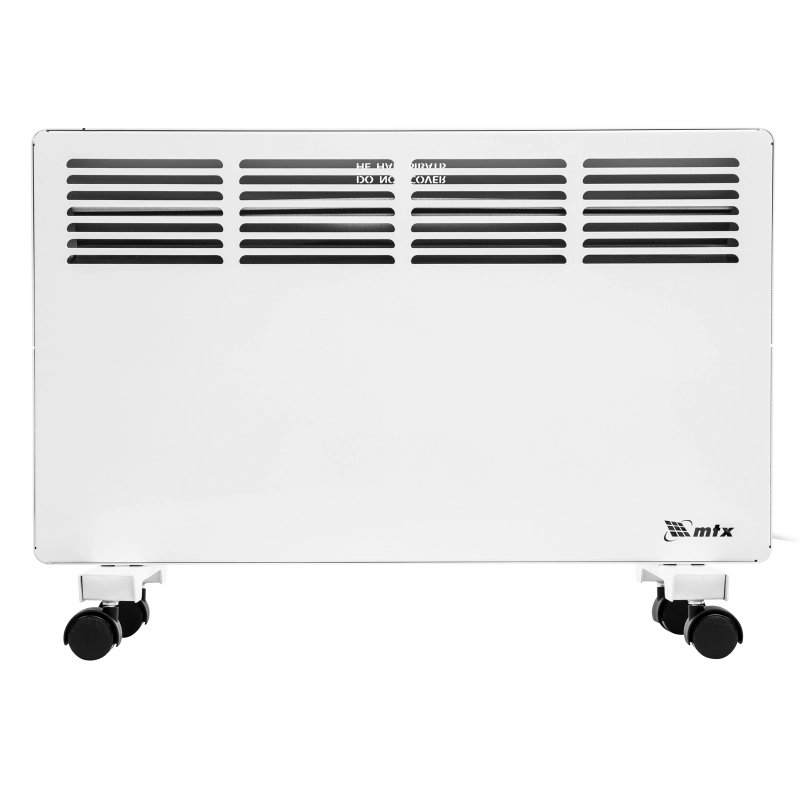 Конвектор электрический КМ-2000.2, 230 В, 2000 Вт, X-образный нагреватель, колеса, термостат MTX (98126)