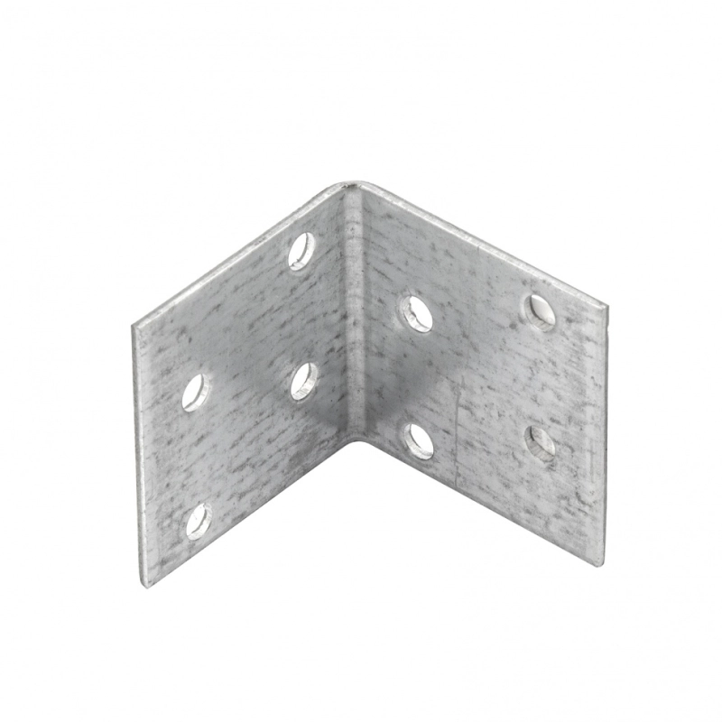 Крепежный уголок равносторонний 2 мм, KUR 40 x 40 x 40 мм Сибртех (46415)