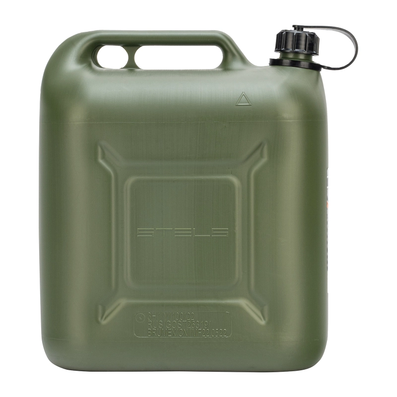 Канистра для ГСМ вертикальная 20 л, пластиковая, усиленная Stels (53127)