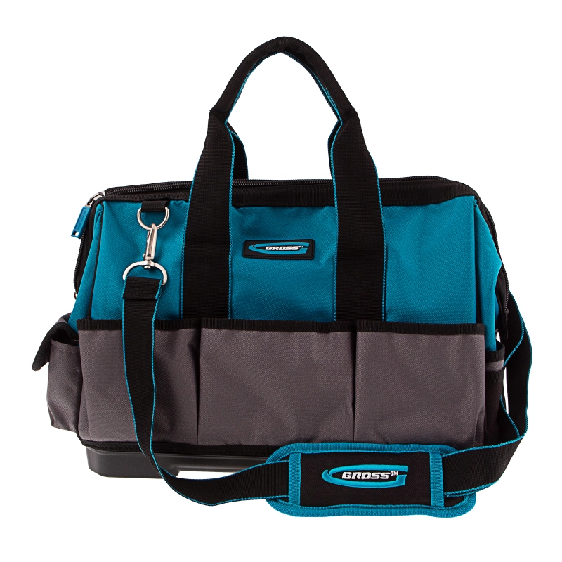 Сумка для инструмента HanD Werker, 26 карманов, дно пластик, наплечный ремень, 400 х 225 х 310 мм Gross (90272)