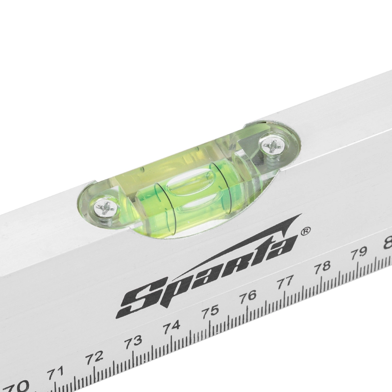 Уровень алюминиевый, 1500 мм, 3 глазка, линейка Sparta (331355)