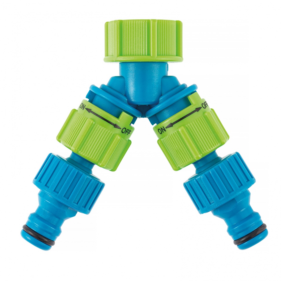 Разветвитель двухканальный, пластиковый Palisad Luxe (66427)