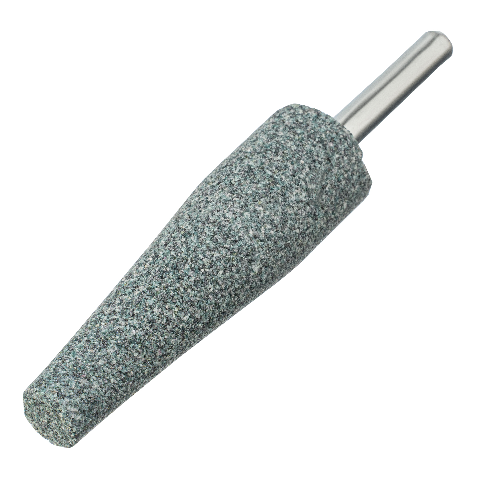Шарошка абразивная, конус удлиненный, для дрели (ПШМ), 19 x 60 мм, хвостовик d6 мм, 63С Denzel (76022)