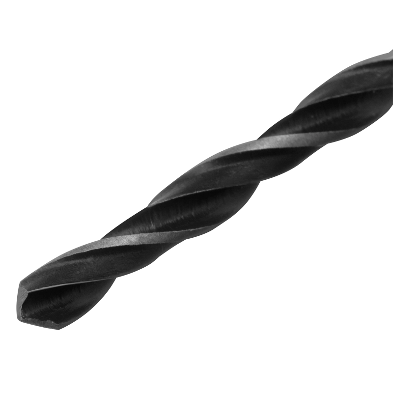 Сверло по металлу, 4 мм, быстрорежущая сталь, 10 шт, цилиндрический хвостовик Сибртех (72240)