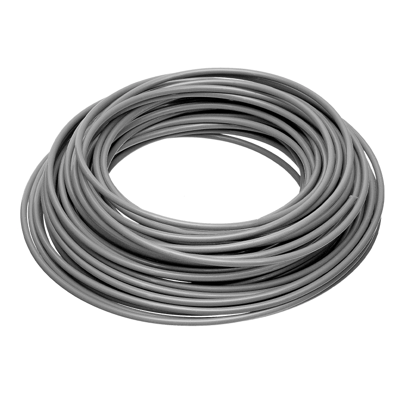 Леска для триммера армированная алюминием круглая, 2,7мм х 15м, блистер ALUFLEX Denzel (96831)