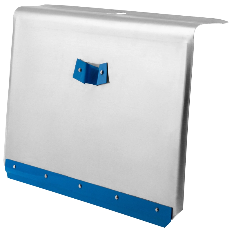 Лопата для уборки снега тротуарная, алюминиевая, 600 х 400 мм, без черенка, Сибртех (61541)