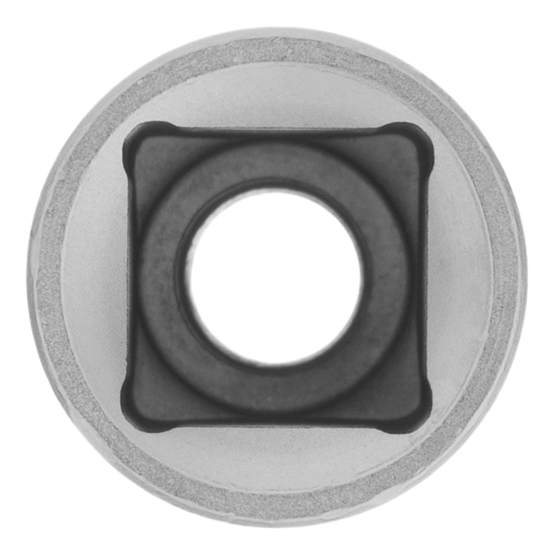 Головка торцевая, 8 мм, двенадцатигранная, CrV, под квадрат 1/2, хромированная Matrix (13676)