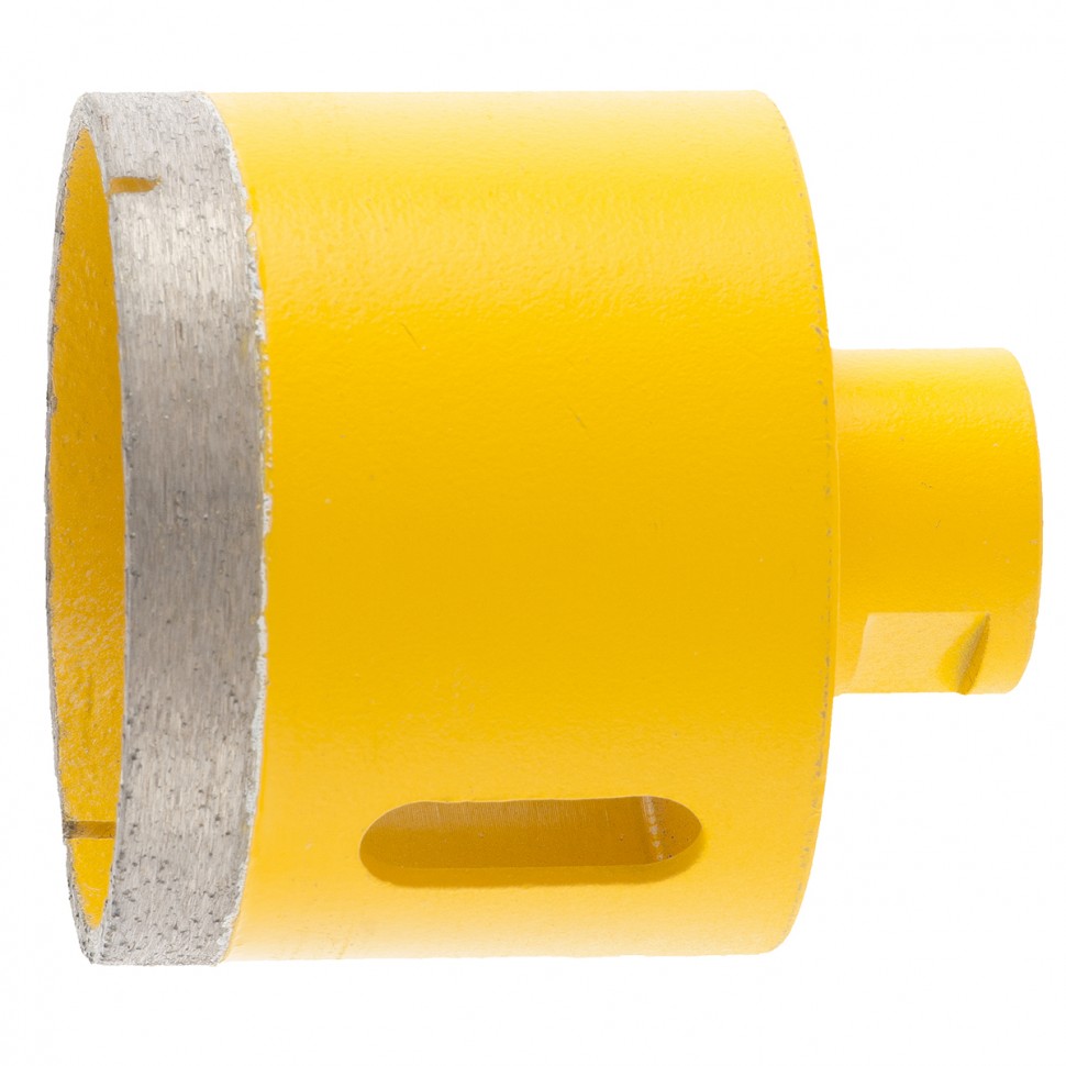 Сверло алмазное по керамограниту, 70 мм, мокрая резка, М14 Denzel (72694)