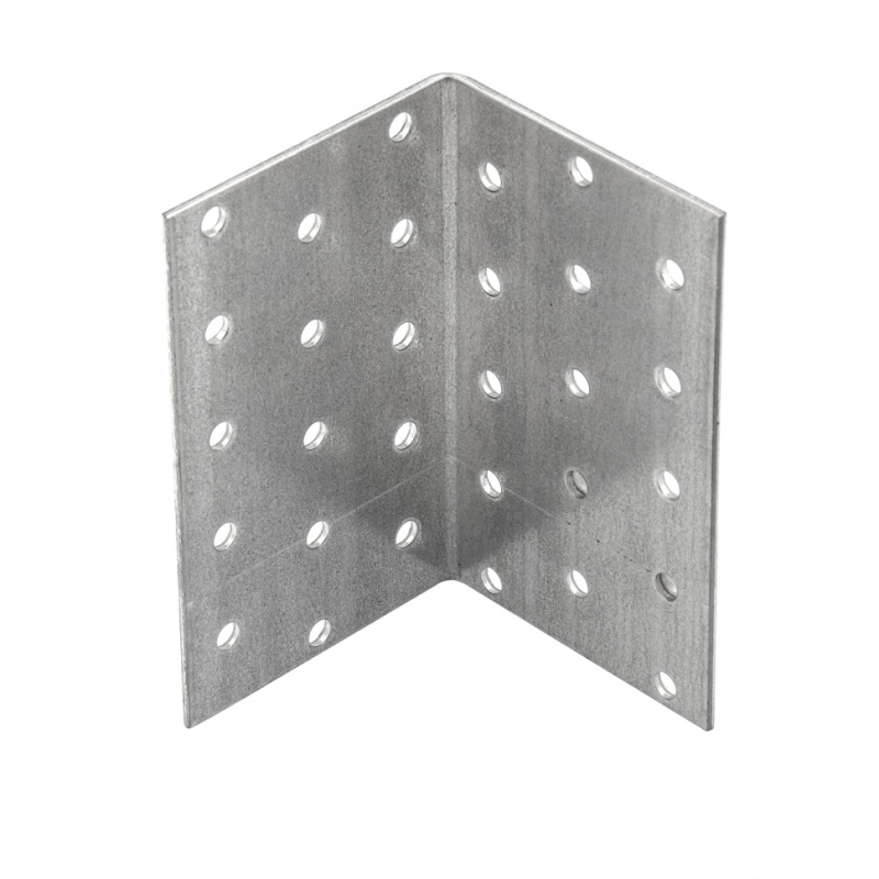 Крепежный уголок равносторонний 2 мм, KUR 60 x 60 x 100 мм Сибртех (46423)