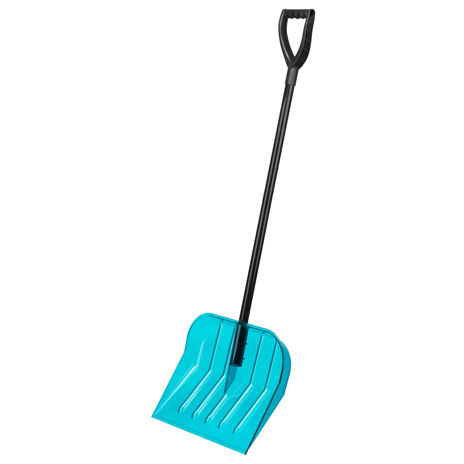 Лопата для уборки снега поликарбонат, 460 x 400 x 1430 мм, алюминиевый черенок, Luxe, Palisad (61636)