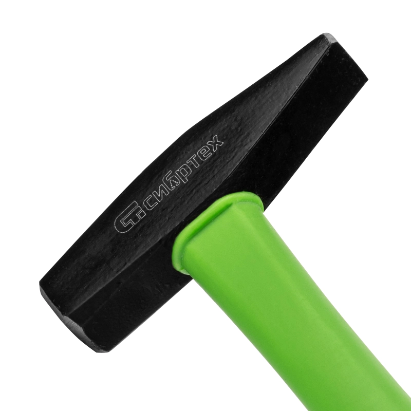 Молоток слесарный, 200 г, фибергласовая обрезиненная рукоятка Сибртех (10318)