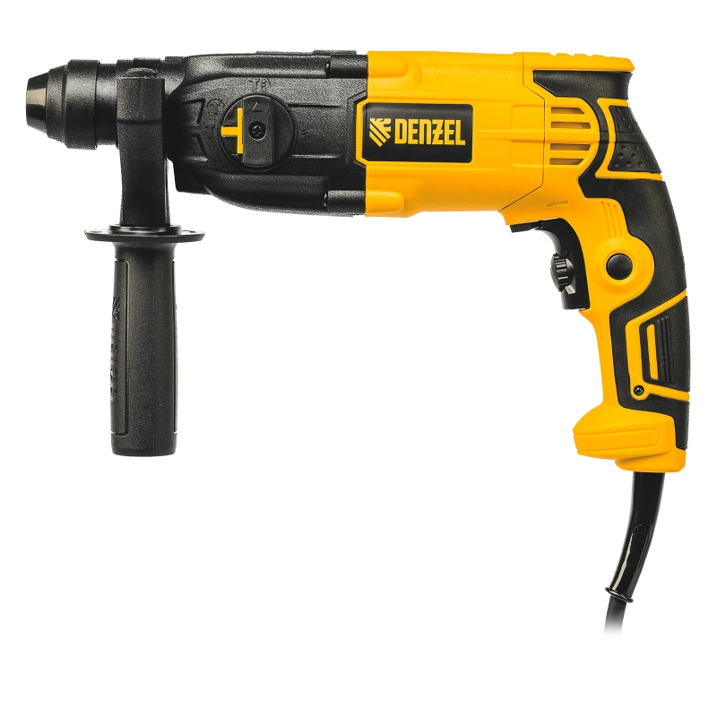 Перфоратор электрический RH-650-18, SDS-plus, 650 Вт, 2.0 Дж, 3 плюс 1 режим Denzel (26603)