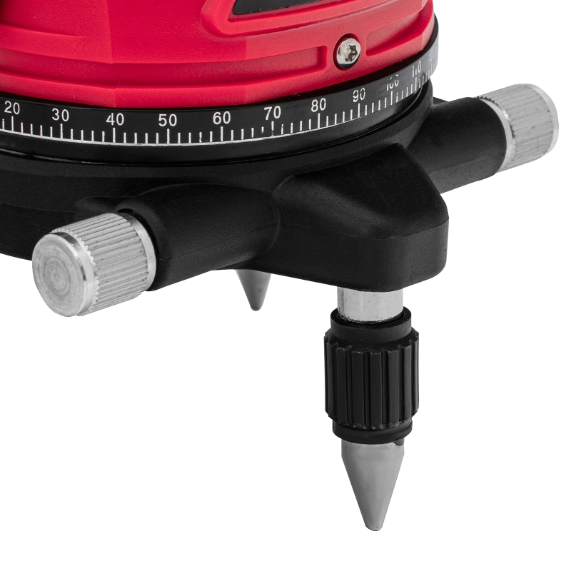 Лазерный уровень CRX-30R, 30 м, красный луч, батарейки, резьба 5/8" MTX (35030)