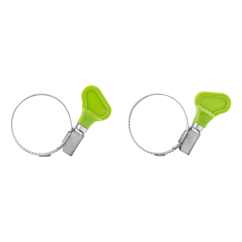 Хомуты металлические элемент крепления с формой ключа 20-35 мм, 2 шт Сибртех (47652)