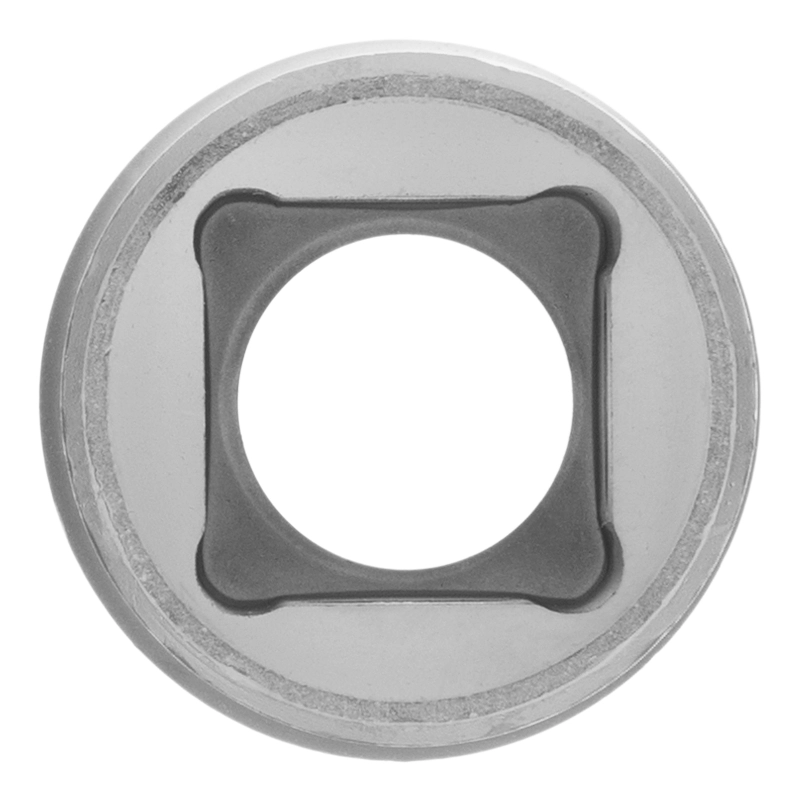 Головка торцевая, 17 мм, двенадцатигранная, CrV, под квадрат 1/2, хромированная Matrix (13690)