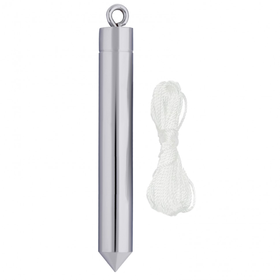 Отвес цилиндрический, 200 г, шнур 5 м Matrix (84886)