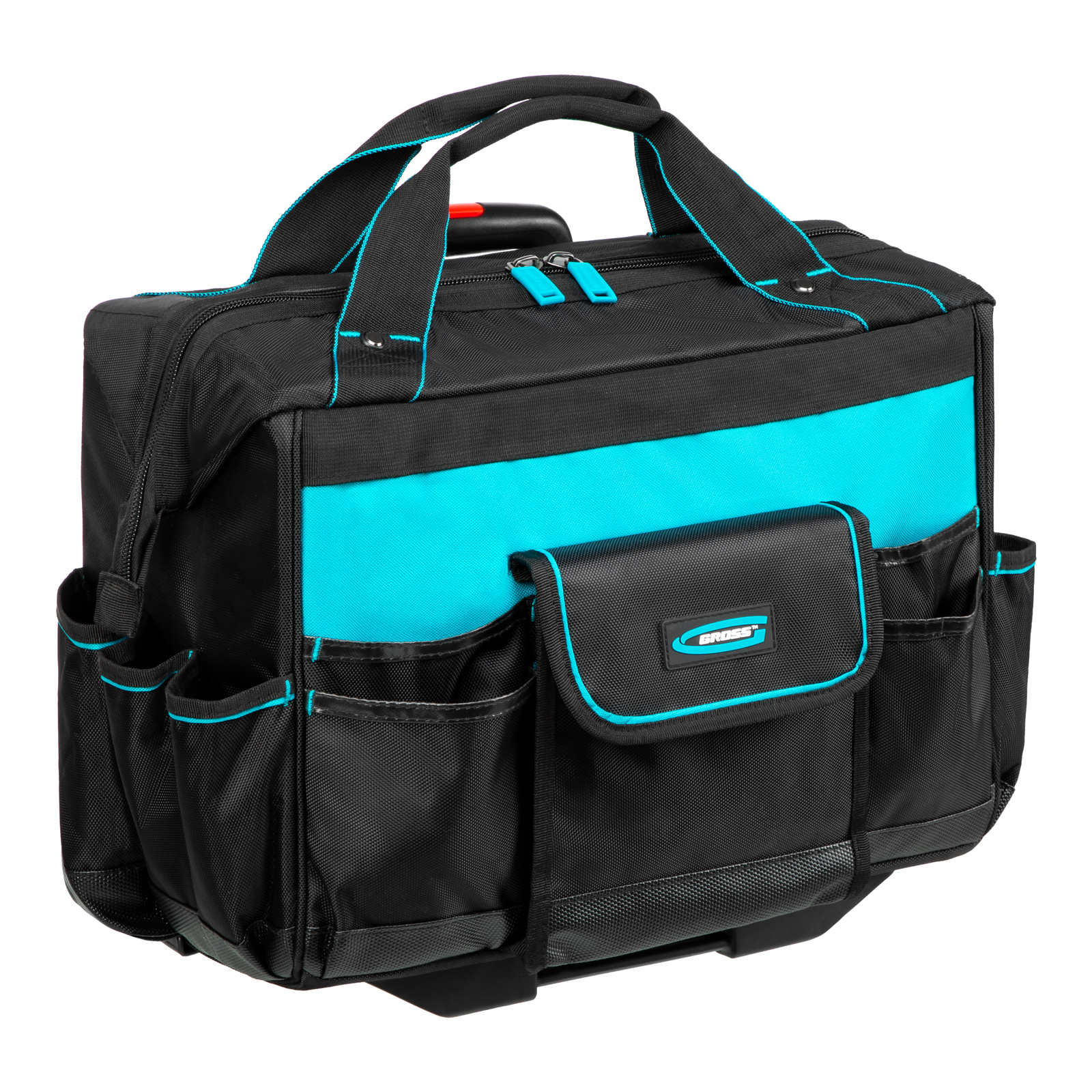 Сумка для инструмента, 460х240х340мм, выдвижная рукоятка, колеса Gross (90277)