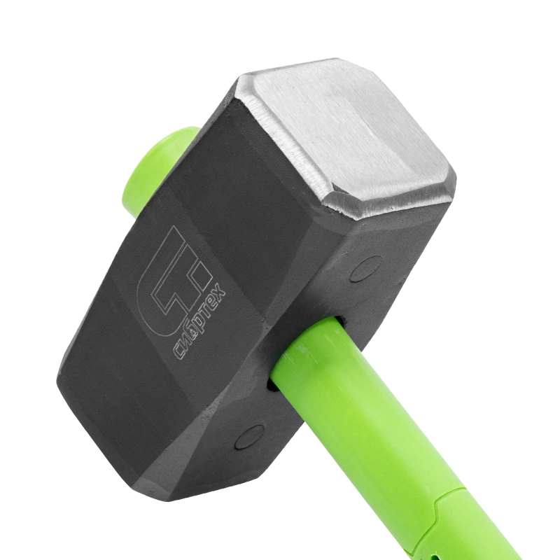 Кувалда, 10000 г, фибергласовая обрезиненная рукоятка// Сибртех (10901)