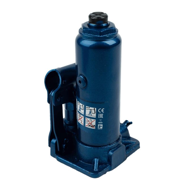 Домкрат гидравлический бутылочный, 2 т, H подъема 181-345 мм, в пластиковый кейсе, Stels (51121)