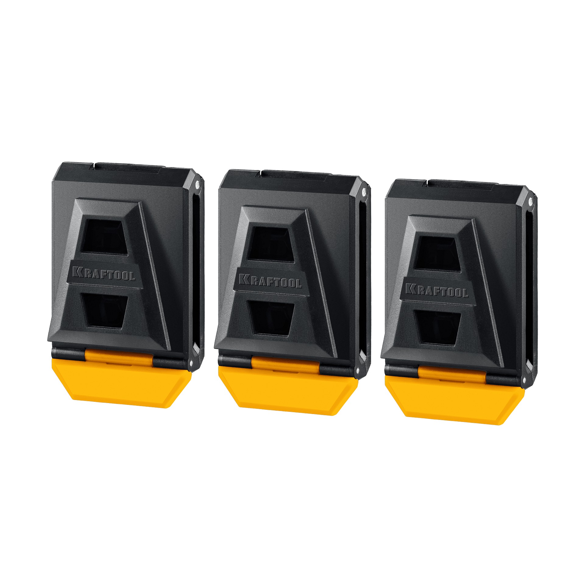 KRAFTOOL KC-3 клипсы для системы быстрого крепления FastClip, 3 шт. (38779)