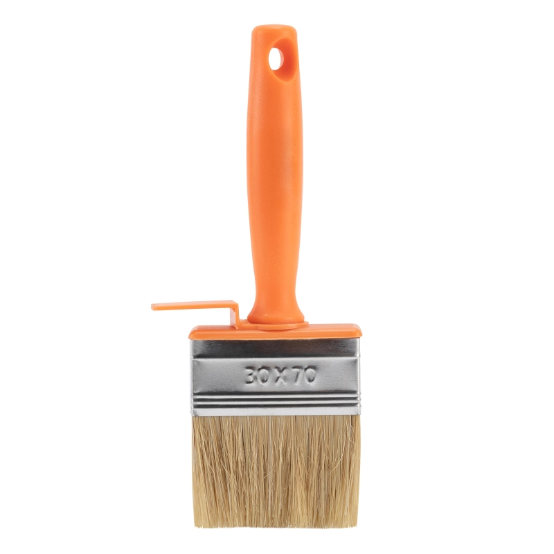 Кисть-ракля, 30 х 70 мм, натуральная щетина, пластмассовый корпус, пластмассовая ручка Sparta (841015)