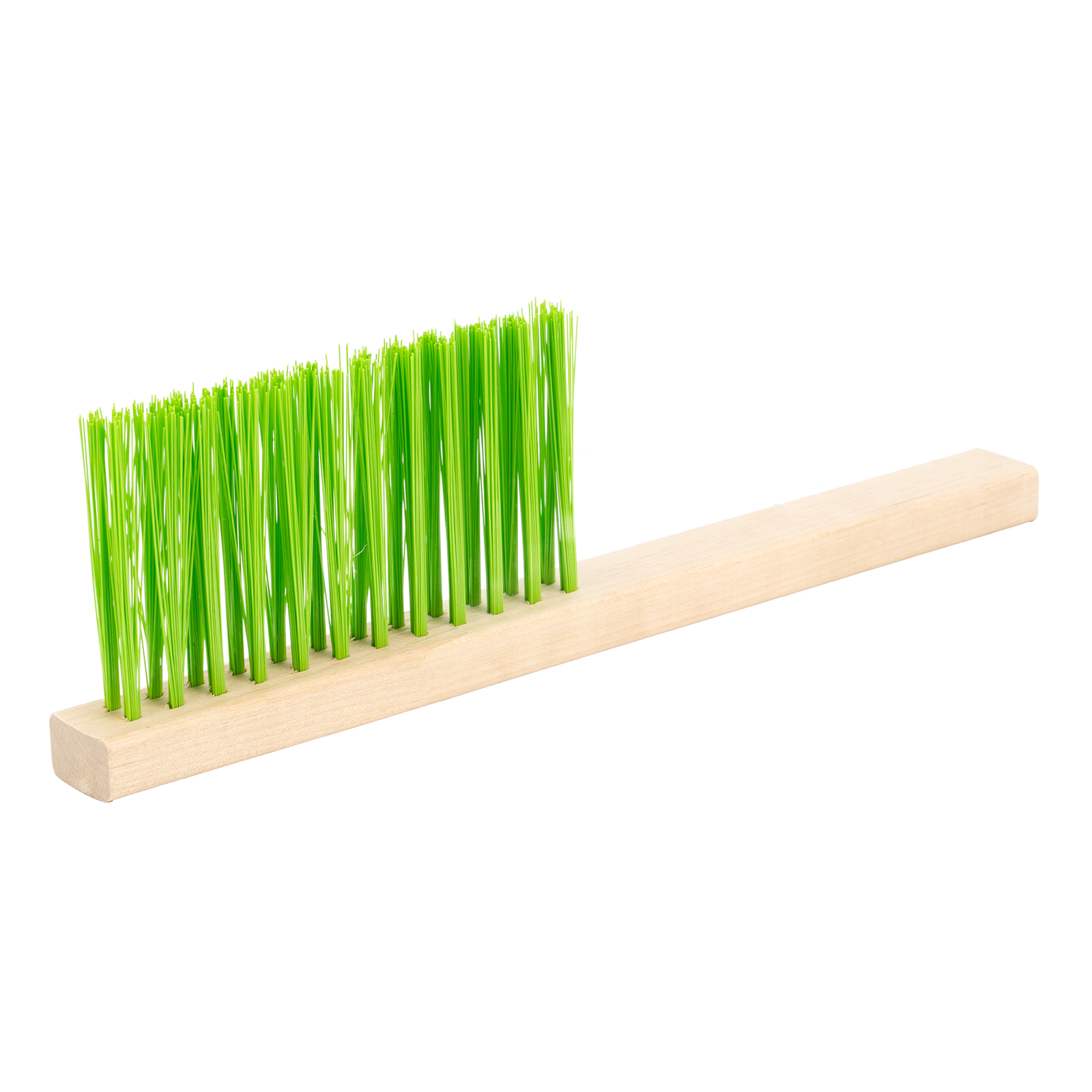 Щетка-сметка двухрядная, 280 мм, деревянная ручка Сибртех (84629)