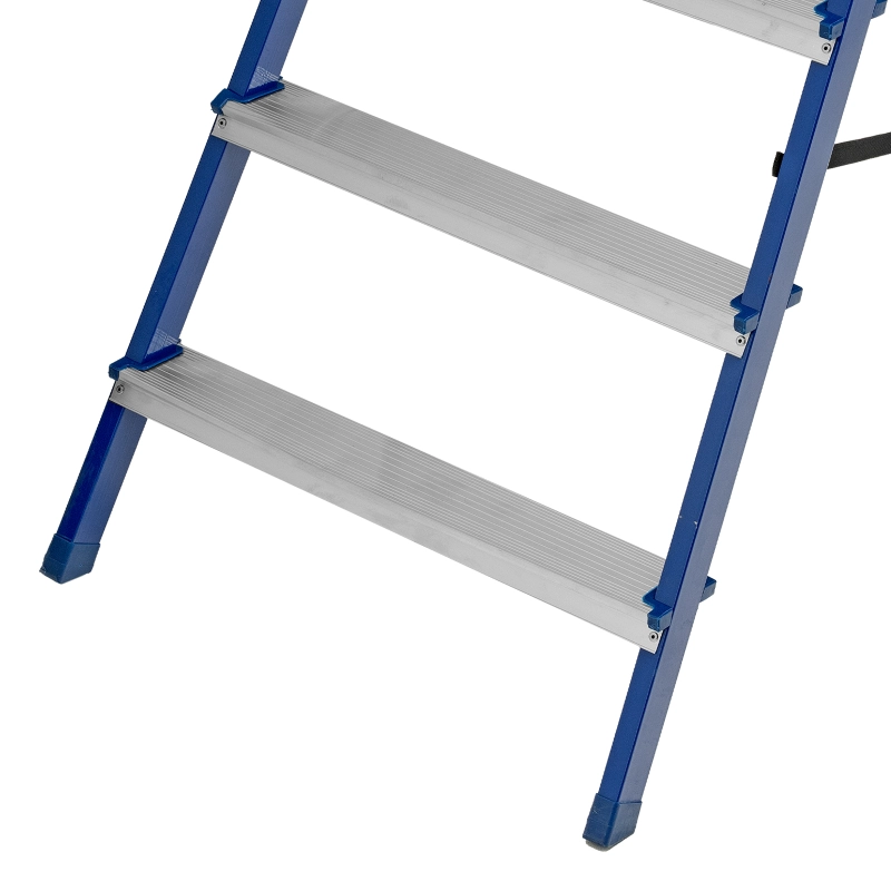 Стремянка, 10 ступеней, стальной профиль, алюминиевые ступени Сибртех (97960)