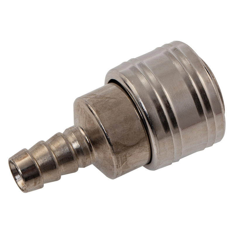 Муфта универсальная быстросъемная ("мама") со штуцером "елка" под шланг 10 мм, 1 шт, Stels (57066)